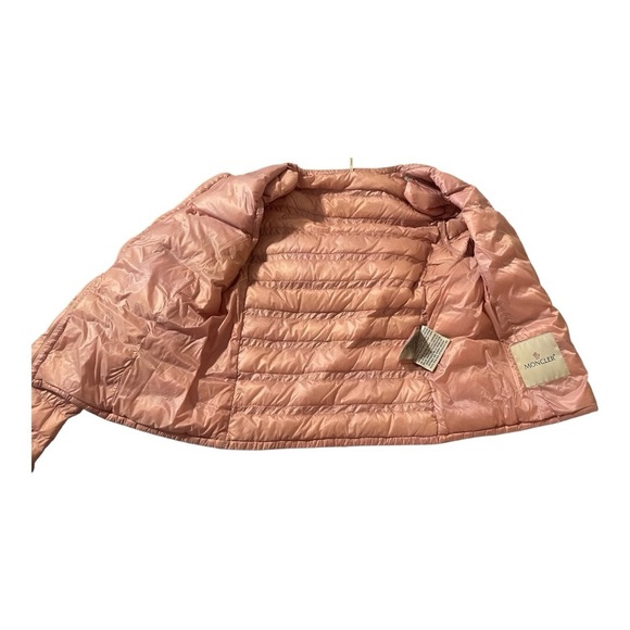 AUTHENTIC Moncler Light Pink Puffer Jacket - Picture 4 of 15